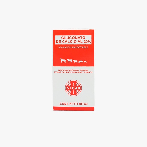 [1315] GLUCONATO DE CALCIO VICAR * 100 ML