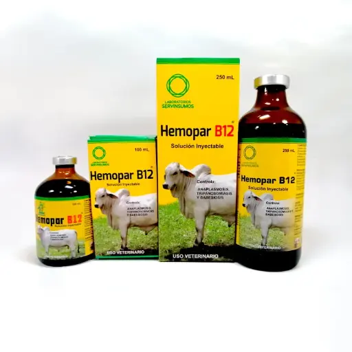 [1233] HEMOPAR B12 S.I * 250 ML+ HEMOPAR B12 S.I * 100 ML