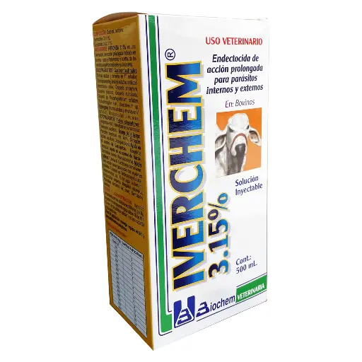 [4093] IVERCHEM 3.15% INY FCO * 500 ML