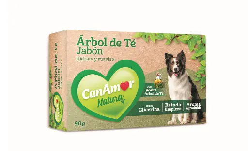 [4016] JABÓN CANAMOR ÁRBOL DE TÉ 90 GR