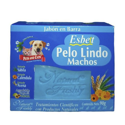 [4123] JABON ESBELT PELO LINDO MACHOS * 90 GR