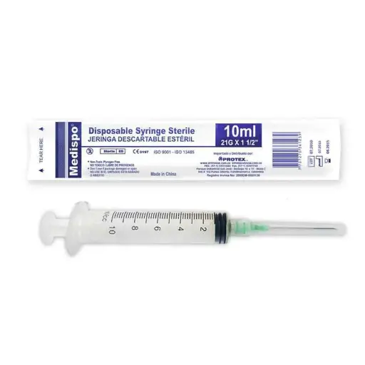 [4219] JERINGA  10 CC 3P 21 G *1-1/2