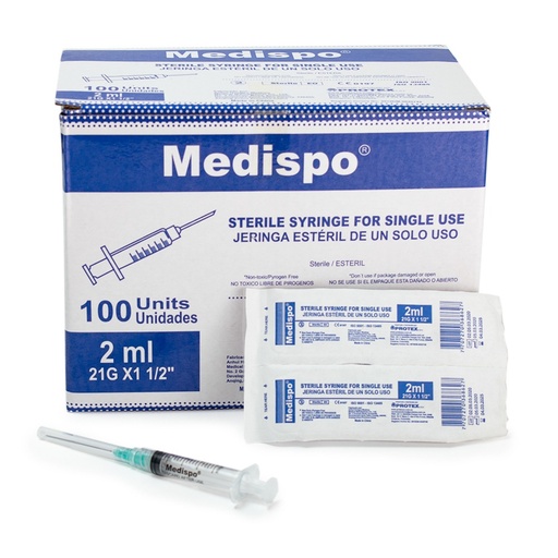 [4167] JERINGA * 2 ML CAJA * 100 UND