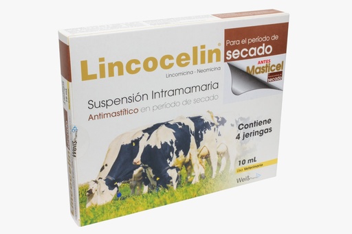 [2294] LINCOCELIN SECADO * 10 ML CJA * 4 JGAS