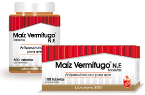 [1594] MAIZ VERMIFUGO FCO * 500 TABS