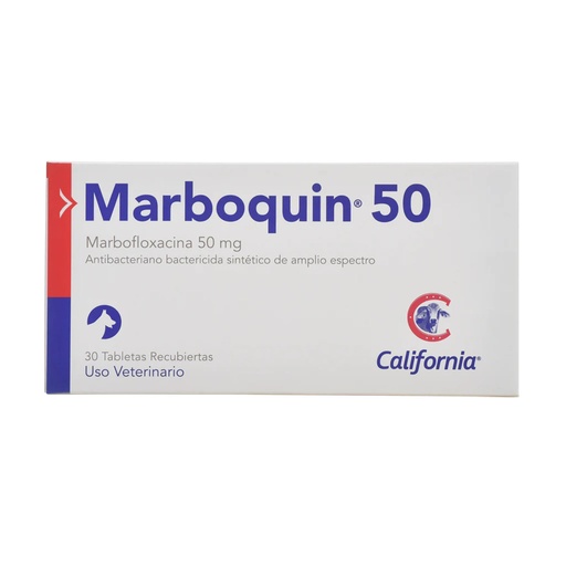 [2621] MARBOQUIN * 50 MG * 10 TABS