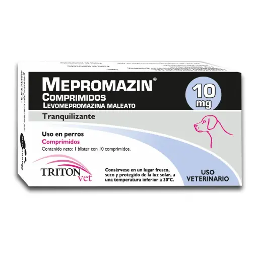 [1886] MEPROMAZIN 10MG CAJA X 10 COMPRIMIDOS