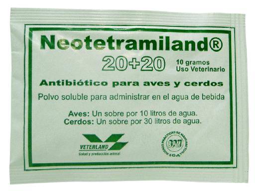 [2824] NEOTETRAMILAND  SOBRE * 10 GR