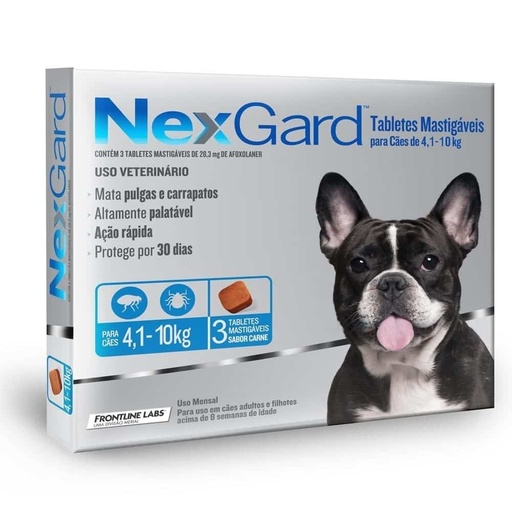 [4083] NEXGARD (4-10 KG) AZUL