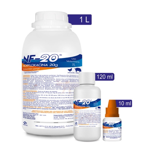 [1812] NF-20 *  FCO  * LITRO (NORFLOXACINA)