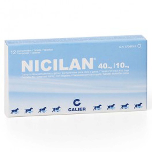 [1996] NICILAN * 40/10 MG * 6 COMP.