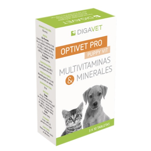 [2672] OPTIVET PRO PUPPY VIT CAJA * 30 TAB