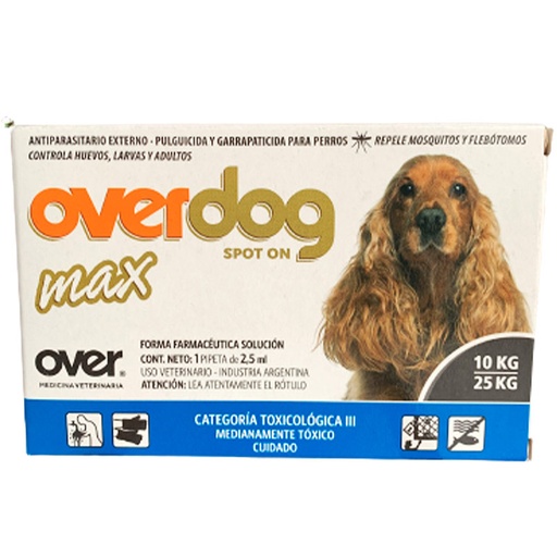 [1523] OVERDOG MAX 2.5 ML 10 - 25 KG