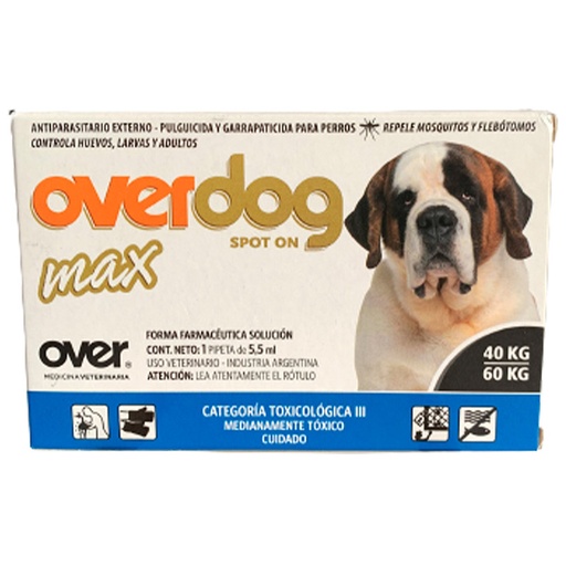[1525] OVERDOG MAX 5.5 ML 40 - 60 KG