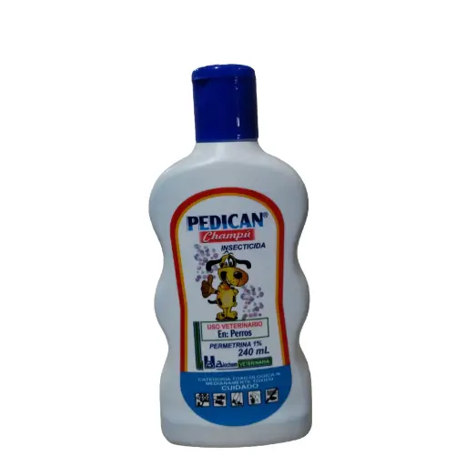 [4063] PEDICAN CHAMPU INSECTICIDA FRASCO * 240 ML