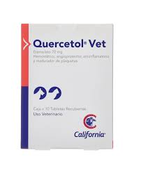 [2636] QUERCETOL VET 100 MG CJA * 10 TABS
