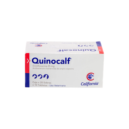 [2643] QUINOCALF 25 MG * 10 TABS