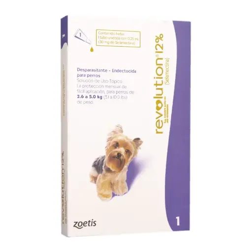 [2865] REVOLUTION 12% * 0.25 ML 2.6-5 KG (LILA)