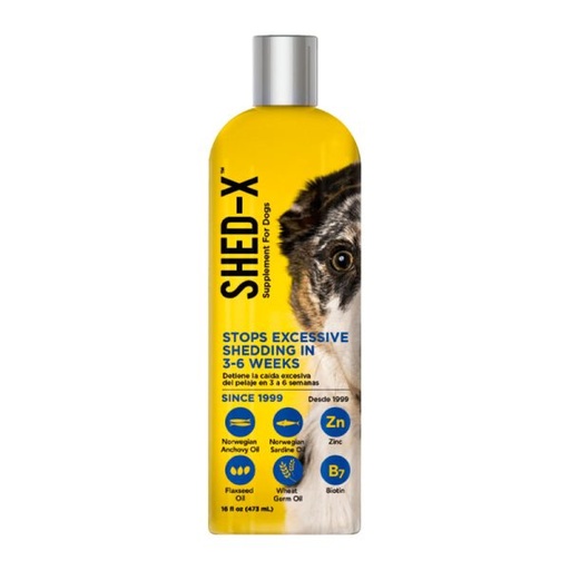 [2883] SHED-X DOG DERMAPLEX  * 16 OZ