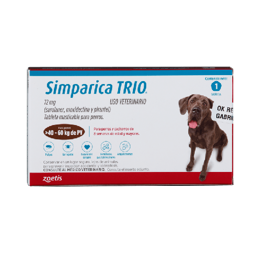 [2857] SIMPARICA TRIO (40-60 KG) CAFE