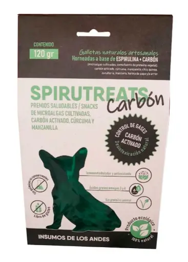 [4192] SPIRUTREATS CARBON * 120 GR