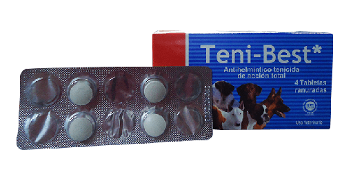 [2823] TENIBEST  BLISTER * 4 TABS