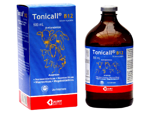 [2843] TONICALL B12 INY * 500 ML + TONICALL B12 INY * 250 ML
