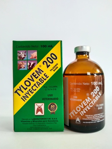 [2397] TYLOVEM 200 INY * 100 ML