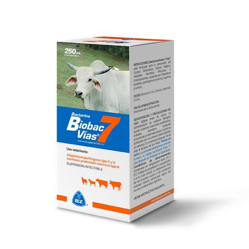 [2041] VACUNA BIOBAC 7 VIAS * 50 ML