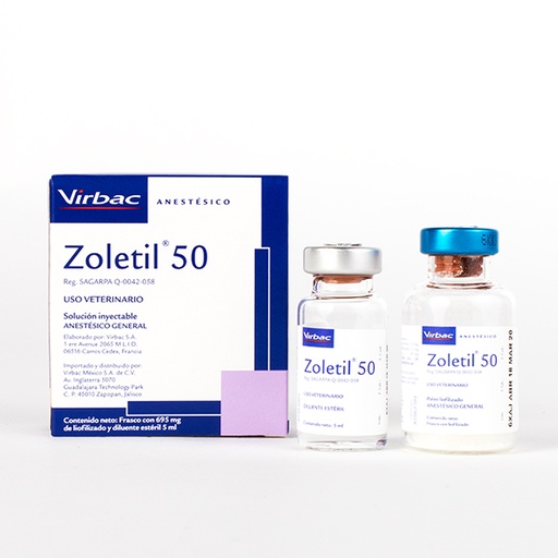 [2557] ZOLETIL 50 INY. * 5 ML