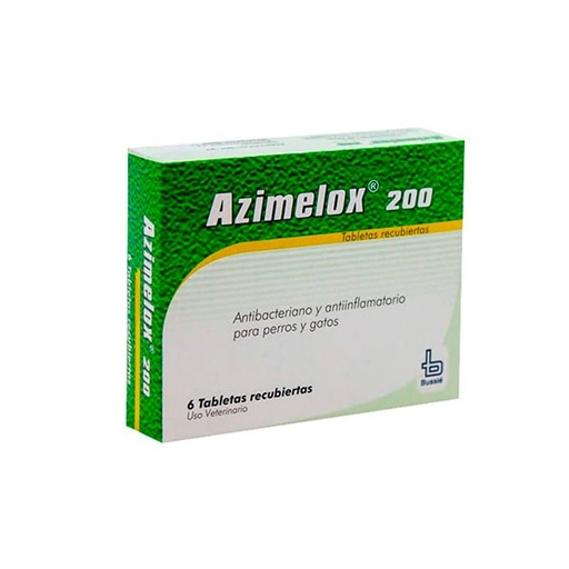[2277] AZIMELOX TAB * 200 MG BLISTER * 6 UNID
