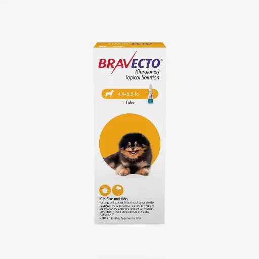 [4076] BRAVECTO 112.5 MG (2-4.5 KG) AMARILLO 