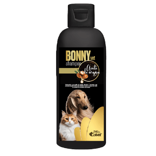 [2921] BONNY VET SHAMPOO  CON ACEITE ARGAN * 240 ML