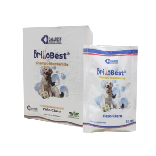 [2850] BRILLOBEST CHAMPU MANZANILLA  * 30 ML